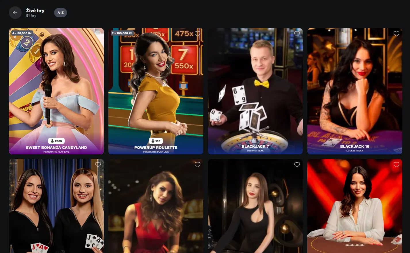 Bet On Red Casino – živé kasino s Lightning Roulette, Crazy Time a Speed Blackjack od Evolution